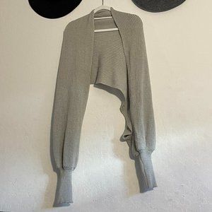 Sweater Sleeves / Knit Scarf